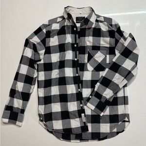 rag & bone Monochrome Plaid Men's Shirt